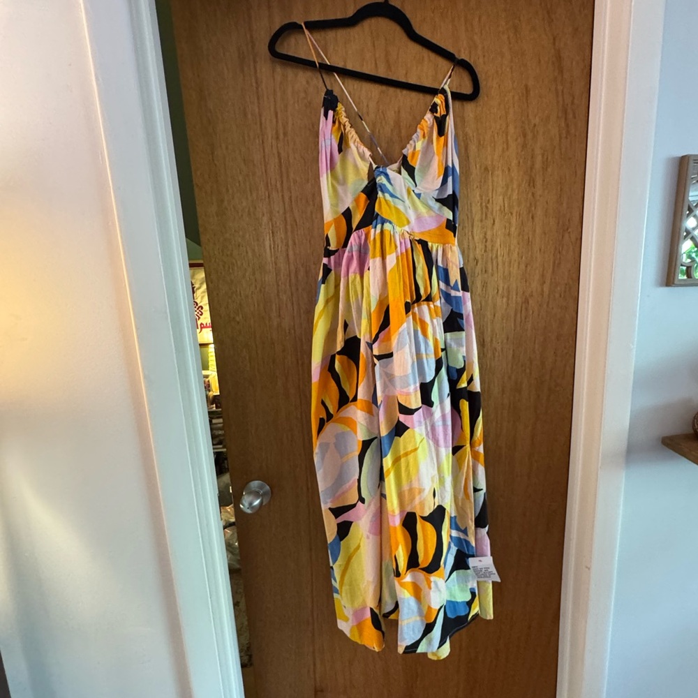 ASOS Tropical Midi Dress